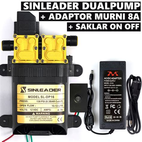 Jual Pompa Dc Sinleader Dualpump Sl Dp Psi Adaptor Murni A