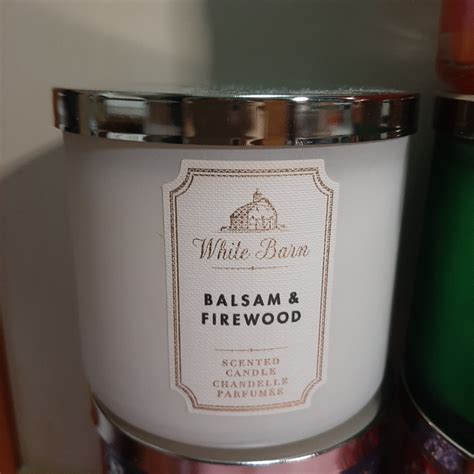 Balsam & Firewood 3 Wick Scented Candle Bath & Body Works on Carousell