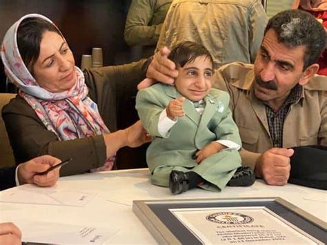 Guinness declares 20-year-old Iranian as world’s shortest man - The