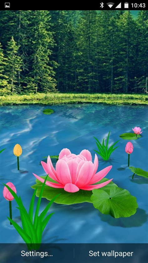 Flower Live Wallpaper 3D APK für Android herunterladen