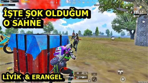 Te Ok Oldu Um O Sahne L V K Erangel Pubg Mob Le Youtube