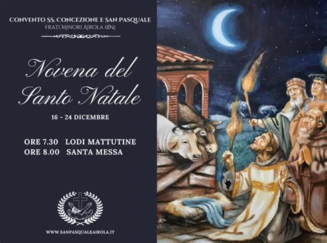 Novena Del Santo Natale Convento Ss Concezione Di Airola