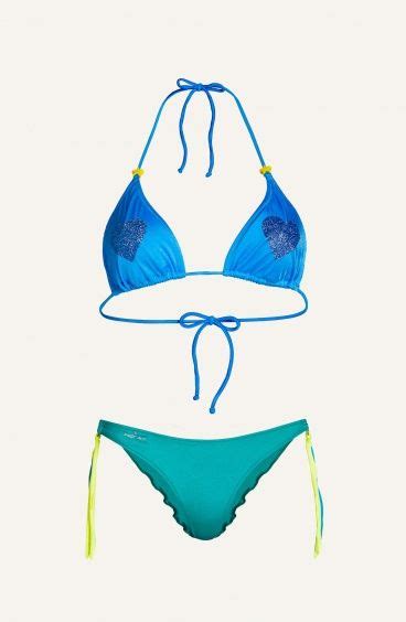 Bikini Tri Ngulo Braguita Brasile A Acolchada Lurex Moteado Talla Xs