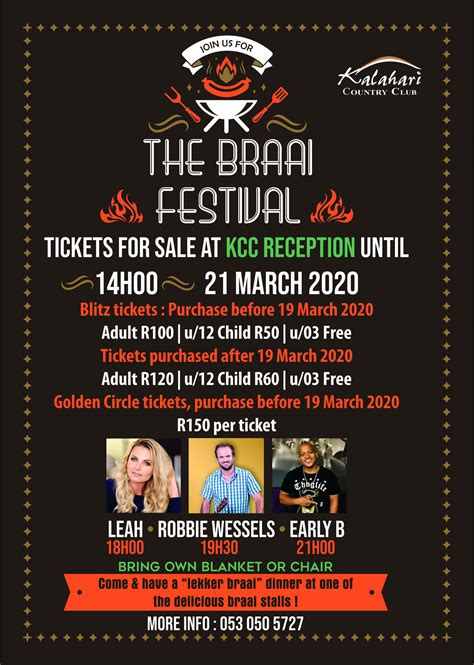 Kalahari Braai Festival | Kalahari Country Club