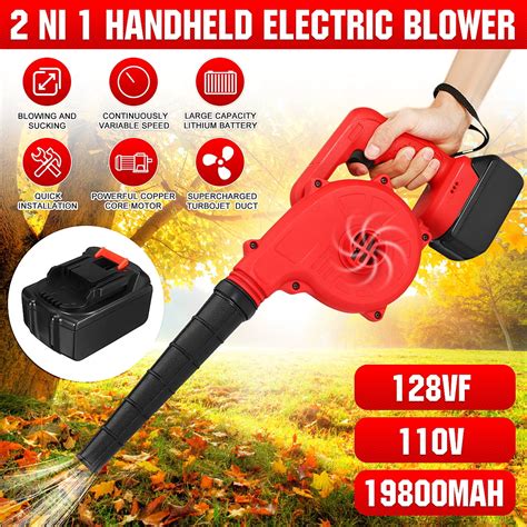 Power Tools Vf Mah Garden Cordless Blower Vacuum Clean Air