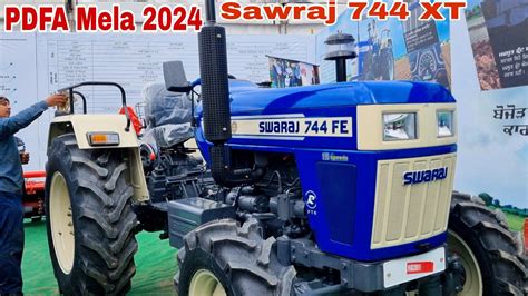 PDFA Mela Jagraon 2024 Swaraj 744 XT 5 Star New Modal 2024 4x4 Side