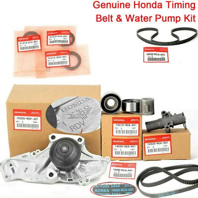 Genuine Oem Timing Belt Kit With Water Pump For Honda Acura Accord