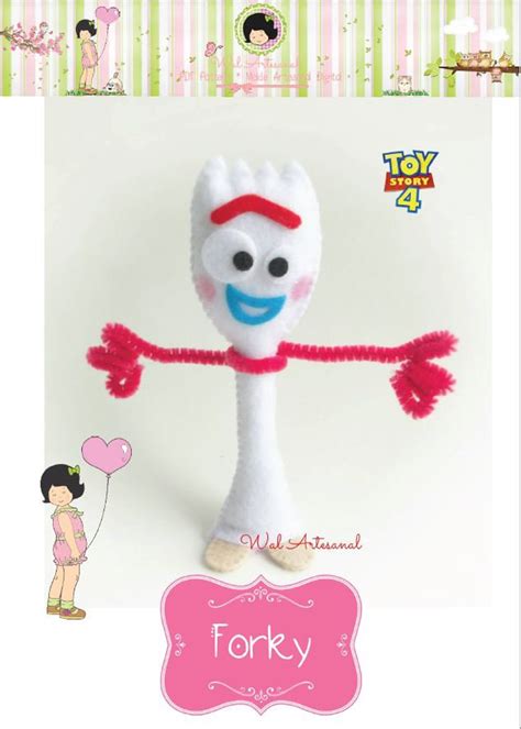 Forky Toy Story PDF Pattern Felt Forky Inspired - Etsy