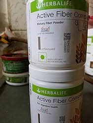 Herbalife Active Fiber Complex Powder Unflavored Count Amazon In