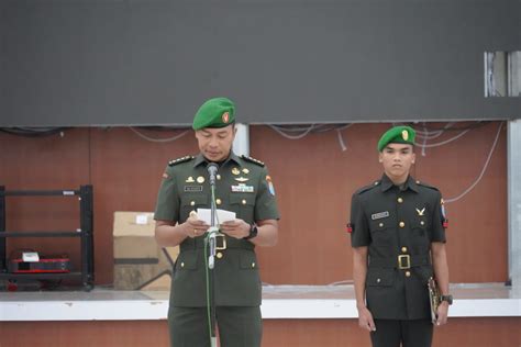 Korem 102 Pjg Gelar Upacara Peringatan Hari Juang TNI AD Tahun 2023