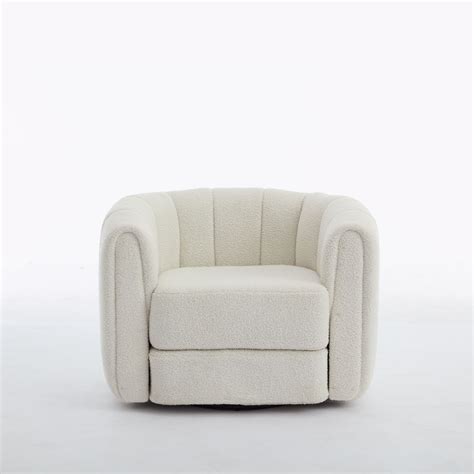 Latitude Run Lefleur 37 01 Wide Swivel Armchair Wayfair