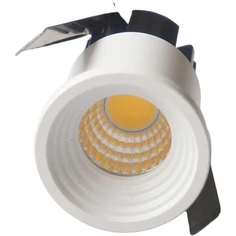 Endurance Spot Led Encastrable 3W Dimmable Dirigé Downlights Ronds