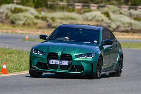 2021 BMW M3 in Isle of Man Green featured in a new photoshoot