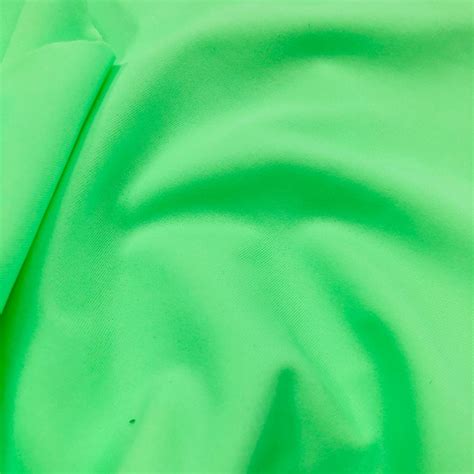 Tela Lycra Unicolor Verde Nylon Lycra Spandex Fabric Four Way Stretch