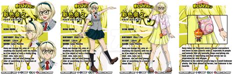 [BnHA OC] Nana Saishiki (Sheet) by Ya-e on DeviantArt