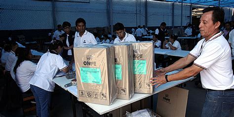 Elecciones Onpe Distribuye Material Electoral En Lima Y Callao