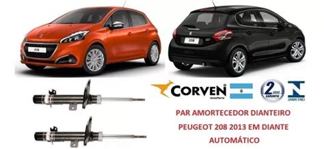 Amortecedor Dianteiro Peugeot Autom Tico Par