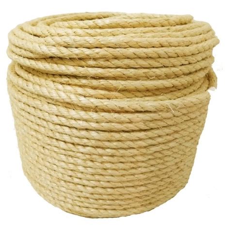 Cordas Finas E Resistentes - Corda Sisal 10mm Natural Resistente Acabamento Fino 150 Mts | Shopee Brasil