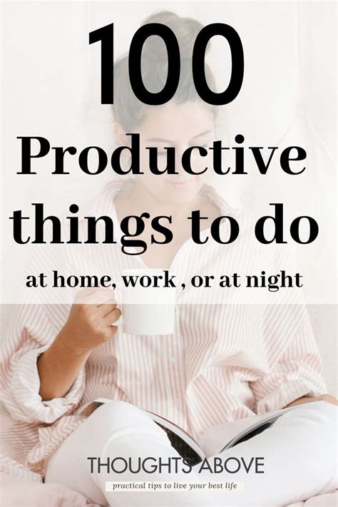 80 Productive Things To Do When Free Productive Things To Do Things