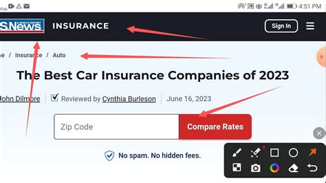 Best Car Insurance Company In Usa 2023 Youtube