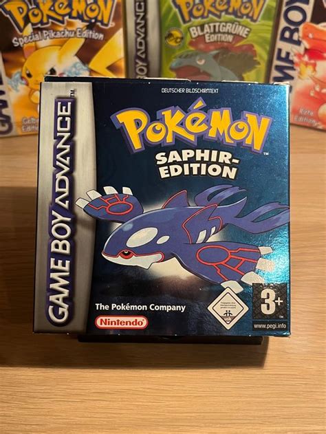 Pokemon Saphir Ovp Gameboy Advance Deutsch Kaufen Auf Ricardo