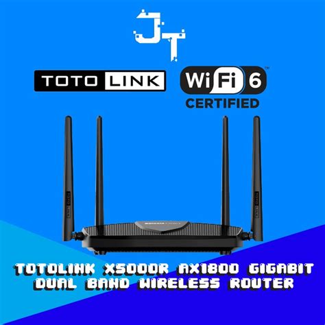 Jual Totolink X R Ax Wifi Gigabit Dual Band Wireless Router