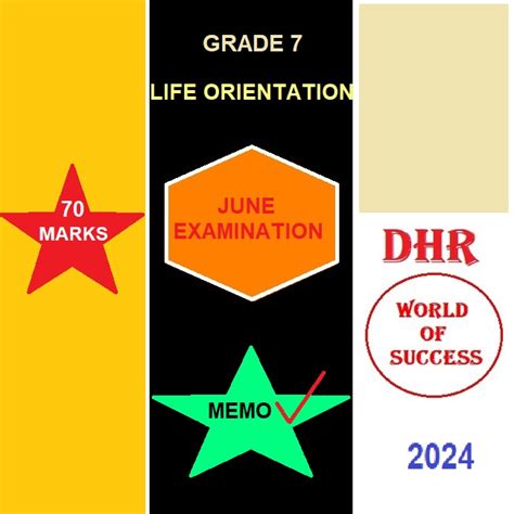 Grade Life Orientation June Examination And Memorandum Teacha