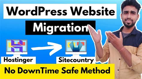 How To Migrate Wordpress Website Hostinger To Sitecountry Easy