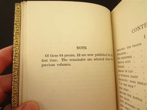 1919 1st edition, Siegfried Sassoon War Poems. In fine binding by ...