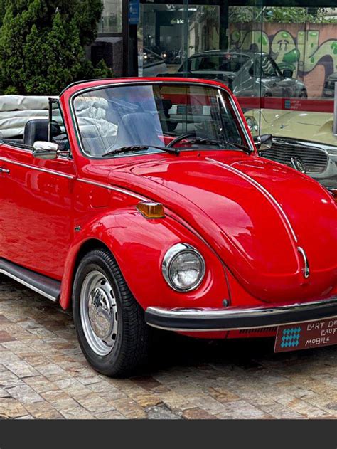 Fusca Alemão conversível o besouro 1303 na carroceria Cabrio Karmann