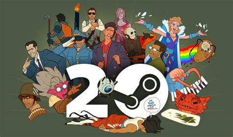 Valve celebra 20 años de Steam con colores retro y descuentos en juegos