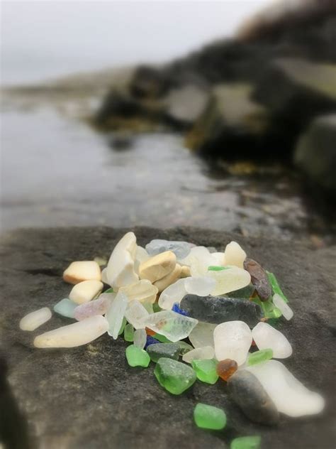 Sea Glass Beach In Nova Scotia Canada