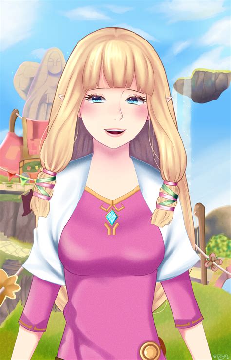 Princess Zelda Skyward Sword Hot