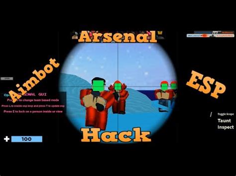 Arsenal Op Aimbot And Esp Roblox Exploit Script Youtube