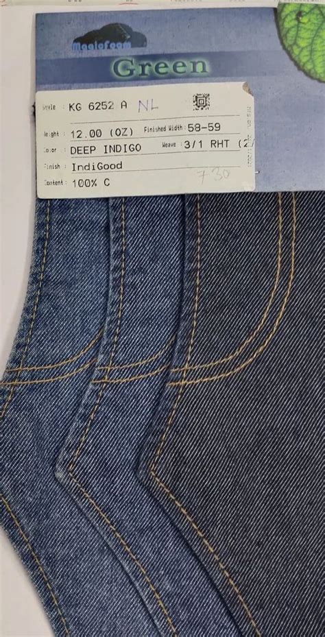 Plain Non Lycra Denim Fabric For Jeans Packaging Type Roll At Rs 148