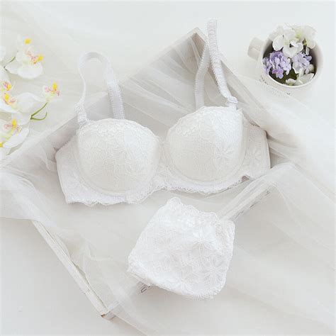 Sexy Lingerie Sets Half Cup Brassiere Women Comfy Push Up Bra And Panty Set Dn Ebay