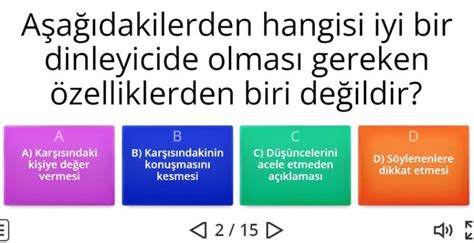 Sosyal Bilgiler Birey Ve Toplum Online Test Sosyal Bilgiler