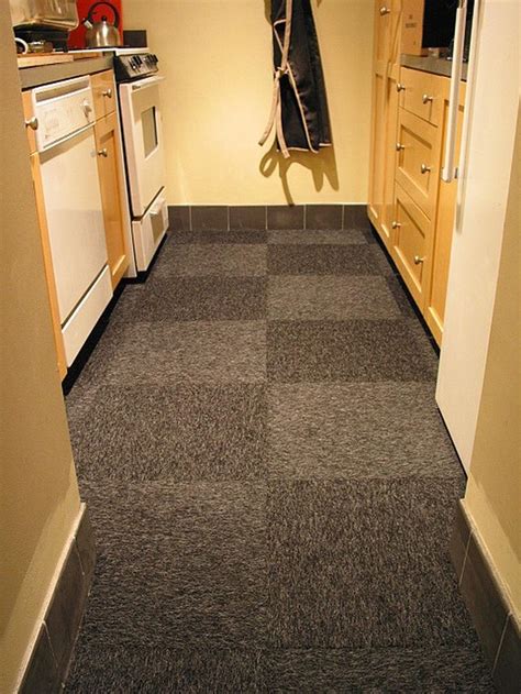 Carpeted Kitchen