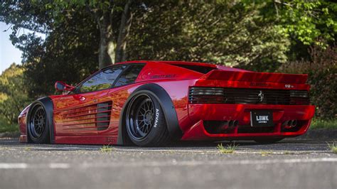 Ferrari Car Liberty Walk Ferrari 512 Ferrari Testarossa Red Cars