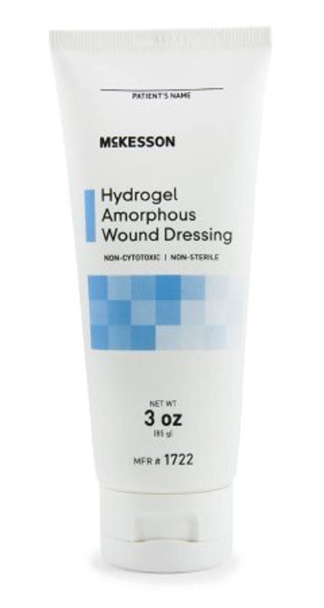 Mckesson Hydrogel Amorphous Wound Dressing Carewell