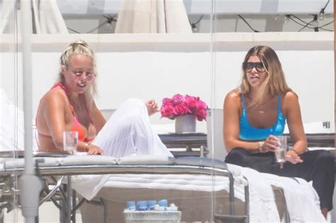 Sofia Richie In Malibu Wearing Sexy Blue Bikini Photos The Fappening