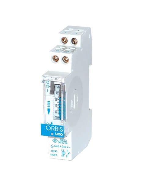 Orbis Uno Qrd Time Switch With Riders Module Ob Matyco