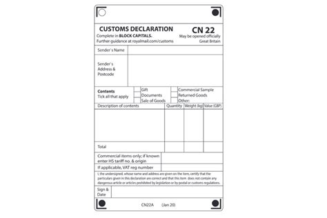 Which Customs Form Do You Need For Eu Parcels At The Post Office