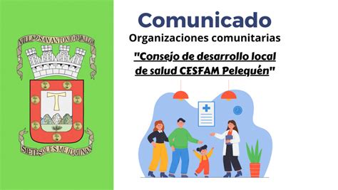 Aviso Comunicado Organizaci N Consejo De Desarrollo Local De Salud