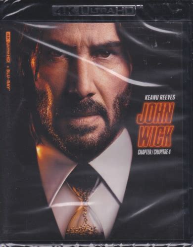 John Wick Chapter 4 4k Ultra Hd And Bluray Set With Keanu Reeves And Donnie