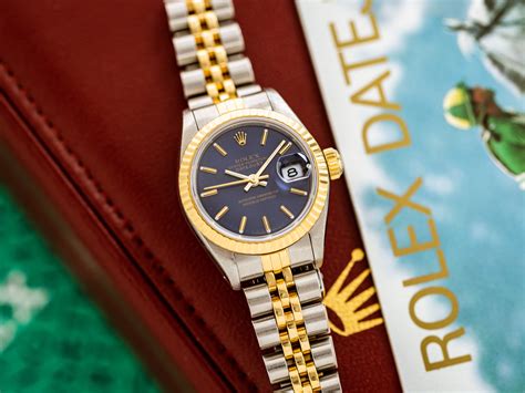 Rolex Vintage Datejust Lady Ref K Yellow Gold Stainless Steel