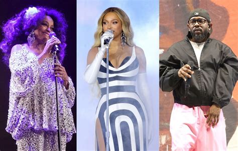 Watch Kendrick Lamar Join Beyoncé On Stage And Diana Ross Sing Her