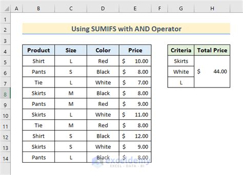 How To Use Sumifs Function With Multiple Sheets In Excel 3 Methods