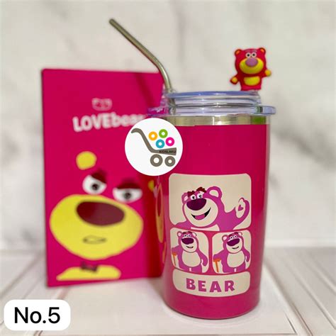 Jual PACK BOX Botol Minum Anak Termos Tumbler Lotso 500ML Botol