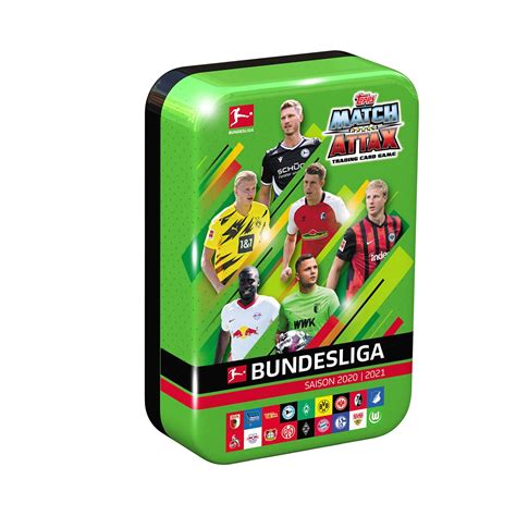 Topps Match Attax Tin Box